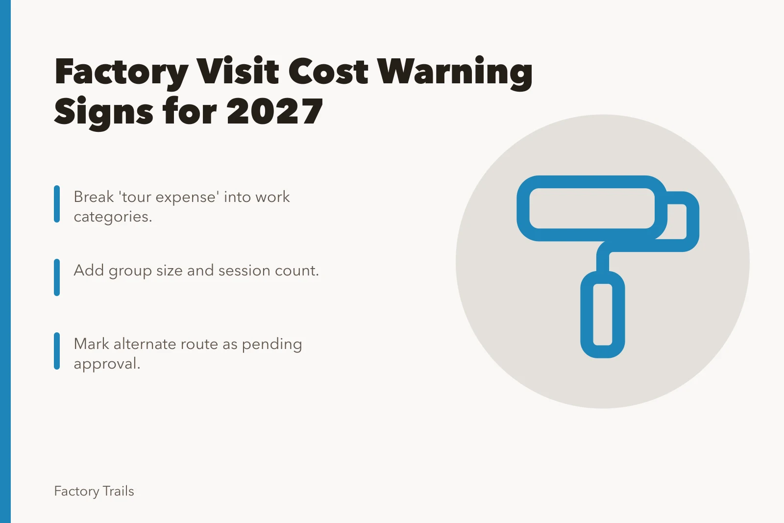 Cost planning warning signs for factory visits in 2027. Working factory visits: 7 cost planning warning signs to catch in 2027