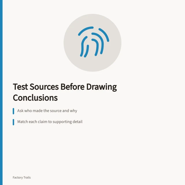 Checklist for verifying industrial sources before drawing conclusions. Industrial site interpretation mistakes: questions to ask before you draw a conclusion