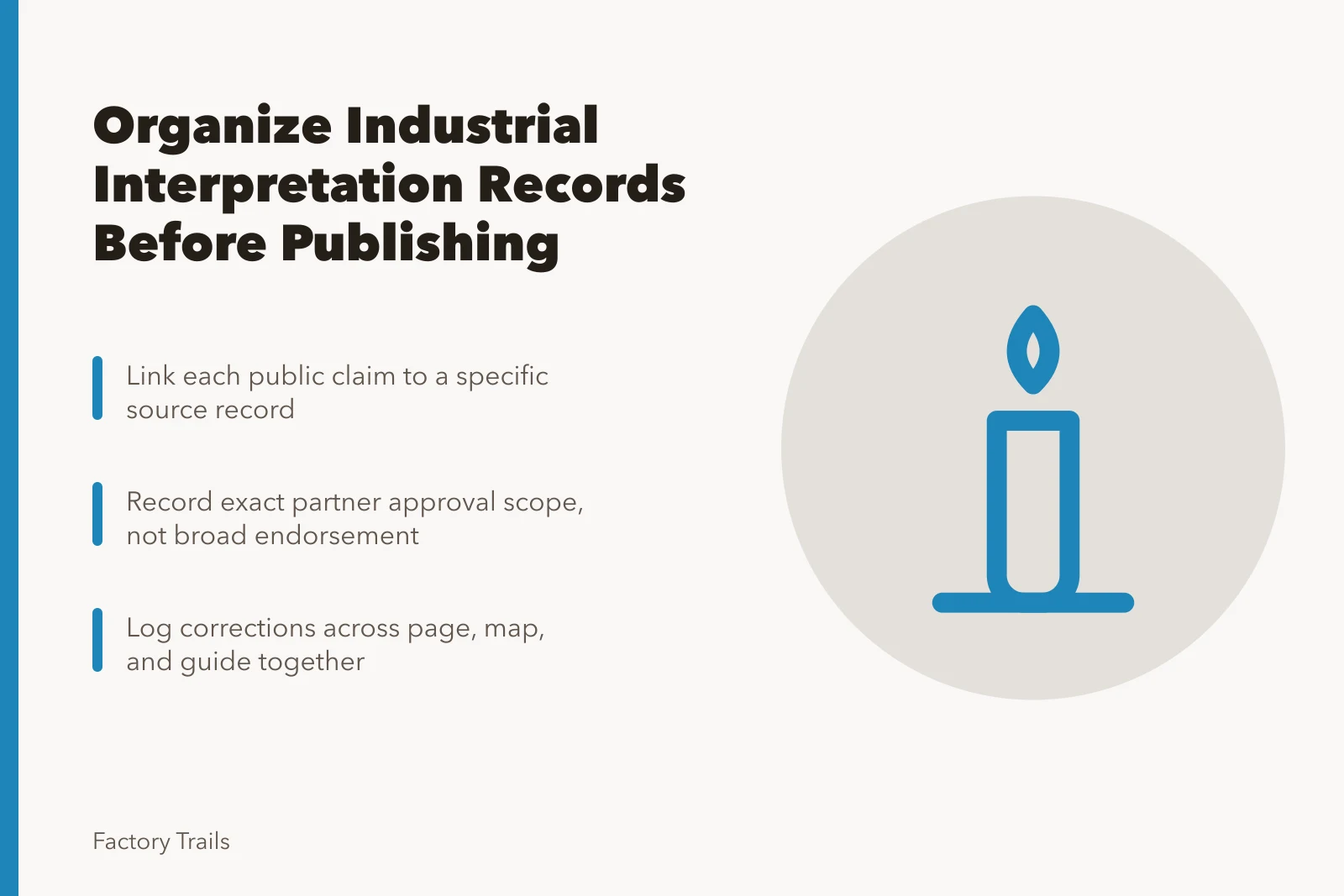 Guide to organizing regional industrial interpretation records before publishing. How to organize regional industrial interpretation records before you publish