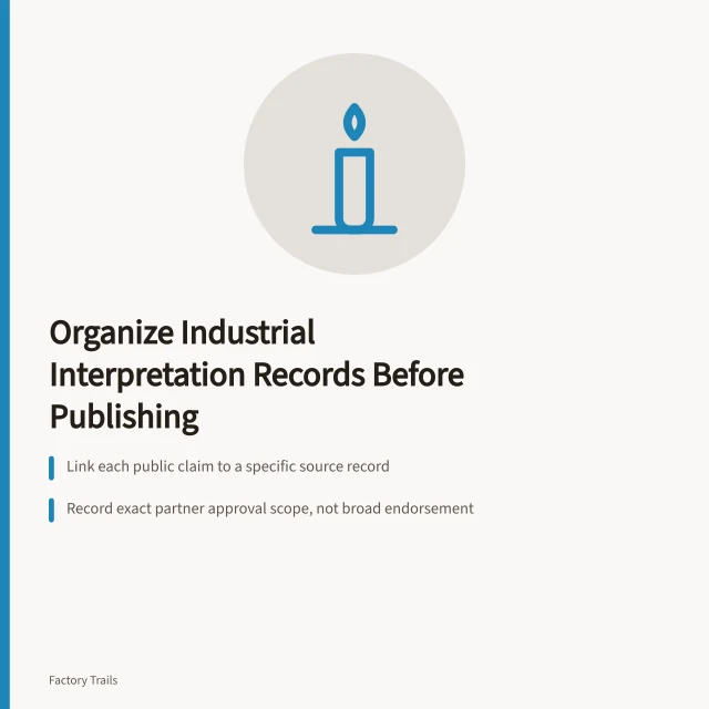 Guide to organizing regional industrial interpretation records before publishing. How to organize regional industrial interpretation records before you publish